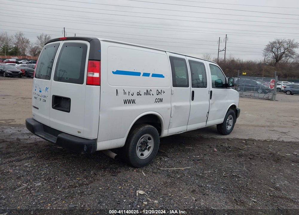 2017 CHEVROLET EXPRESS 2500 WORK VAN VIN: 1GCWGAFF3H1159740