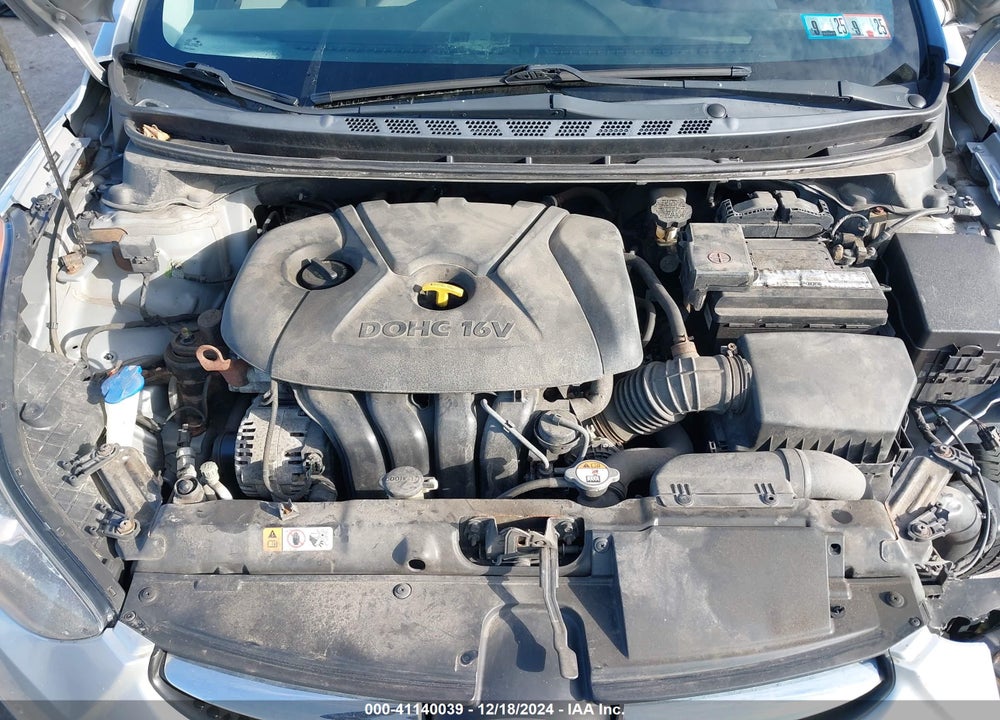 2013 HYUNDAI ELANTRA GLS VIN: 5NPDH4AE1DH320531