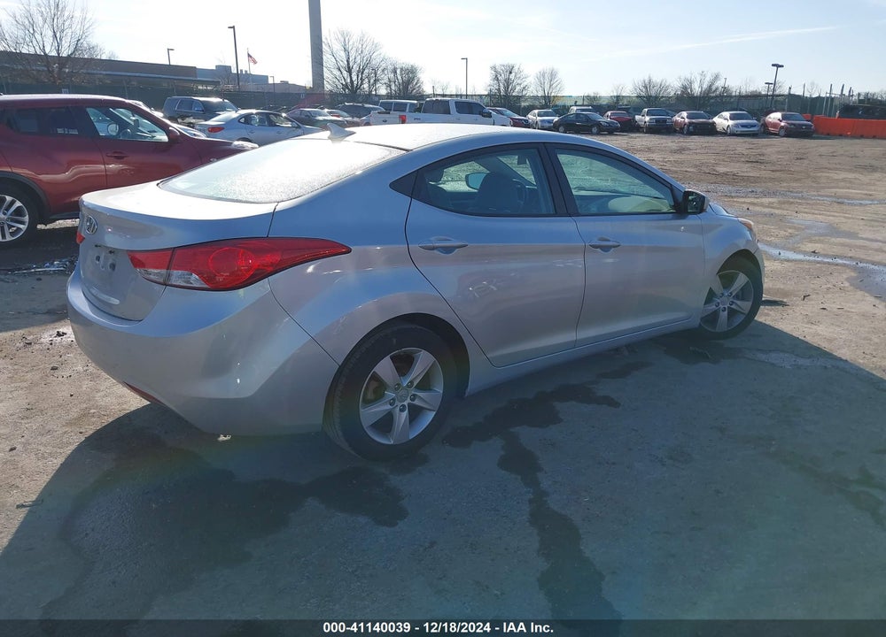 2013 HYUNDAI ELANTRA GLS VIN: 5NPDH4AE1DH320531