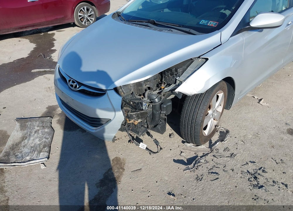 2013 HYUNDAI ELANTRA GLS VIN: 5NPDH4AE1DH320531