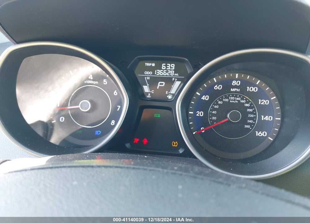 2013 HYUNDAI ELANTRA GLS VIN: 5NPDH4AE1DH320531