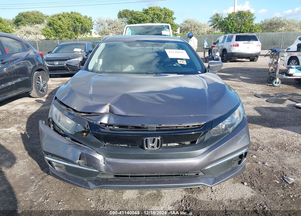 2019 HONDA CIVIC LX VIN: 19XFC2F64KE011053