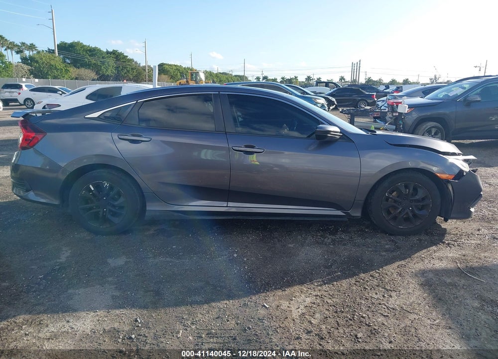 2019 HONDA CIVIC LX VIN: 19XFC2F64KE011053
