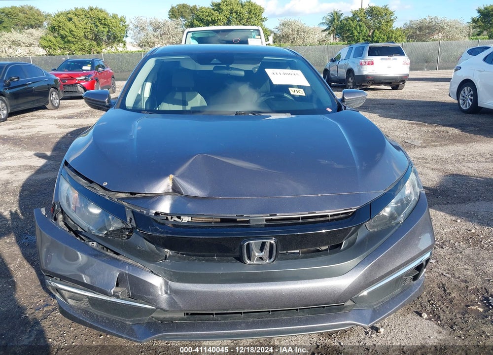 2019 HONDA CIVIC LX VIN: 19XFC2F64KE011053