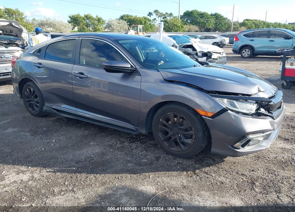 2019 HONDA CIVIC LX VIN: 19XFC2F64KE011053