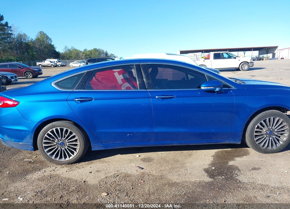 2017 FORD FUSION SE VIN: 3FA6P0HD8HR214359