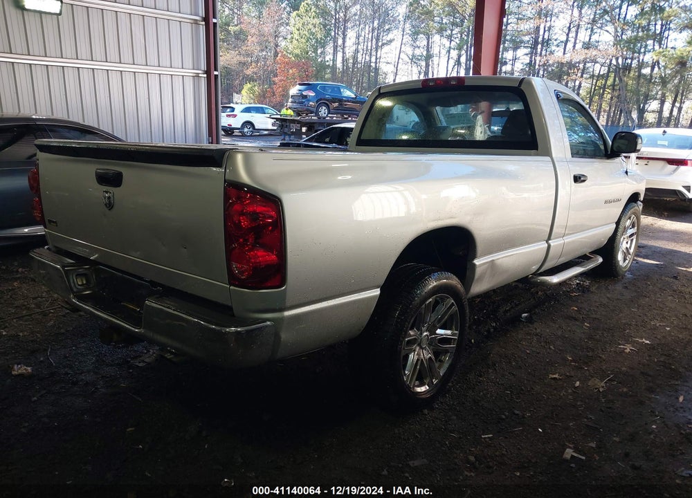 2007 DODGE RAM 1500 ST VIN: 1D7HA16P77J548940