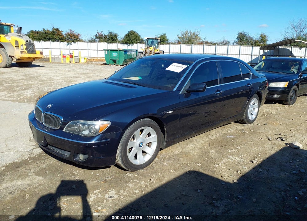 2006 BMW 750LI VIN: WBAHN83556DT36655