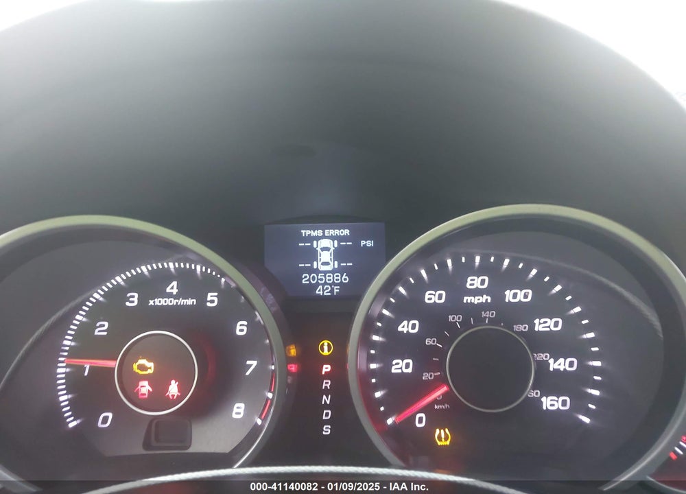 2012 ACURA TL 3.7 VIN: 19UUA9F57CA004214