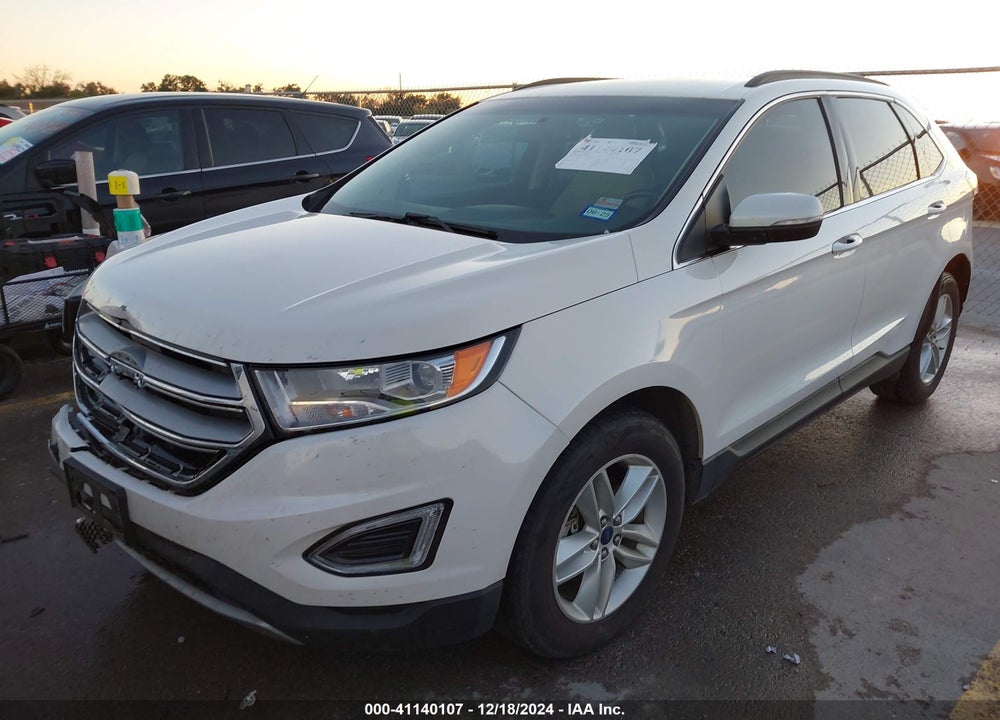 2016 FORD EDGE SEL VIN: 2FMPK3J82GBB78057