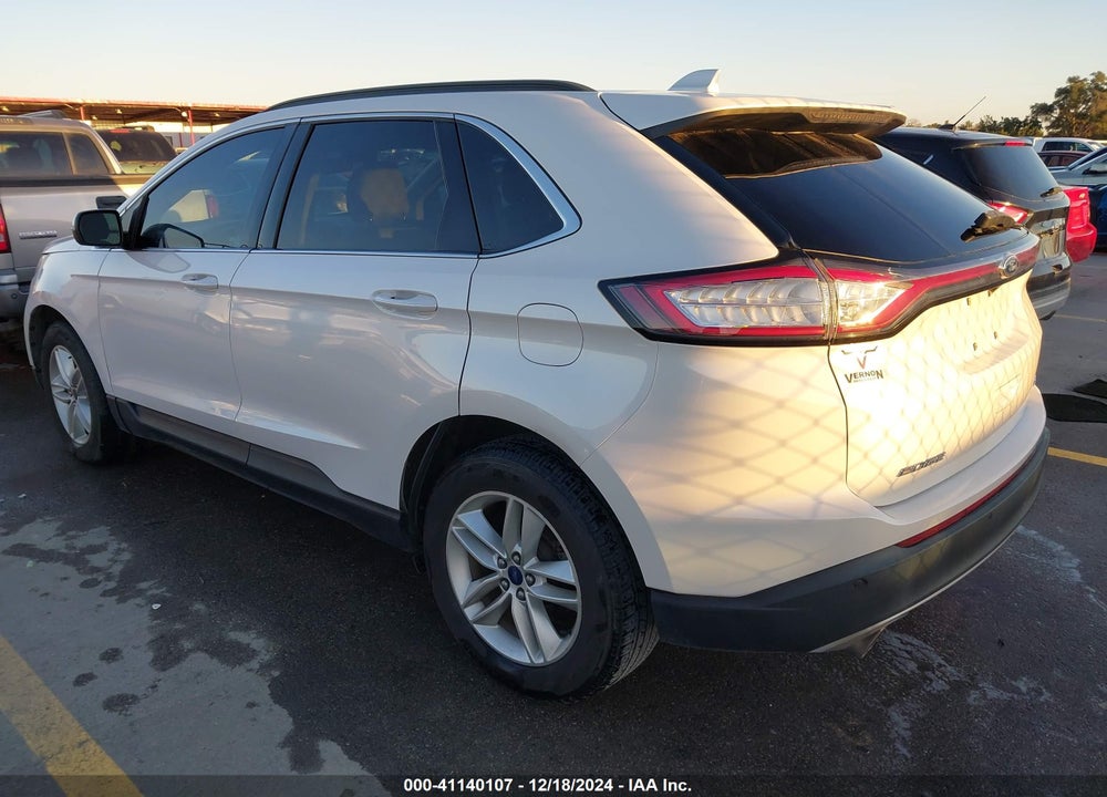 2016 FORD EDGE SEL VIN: 2FMPK3J82GBB78057