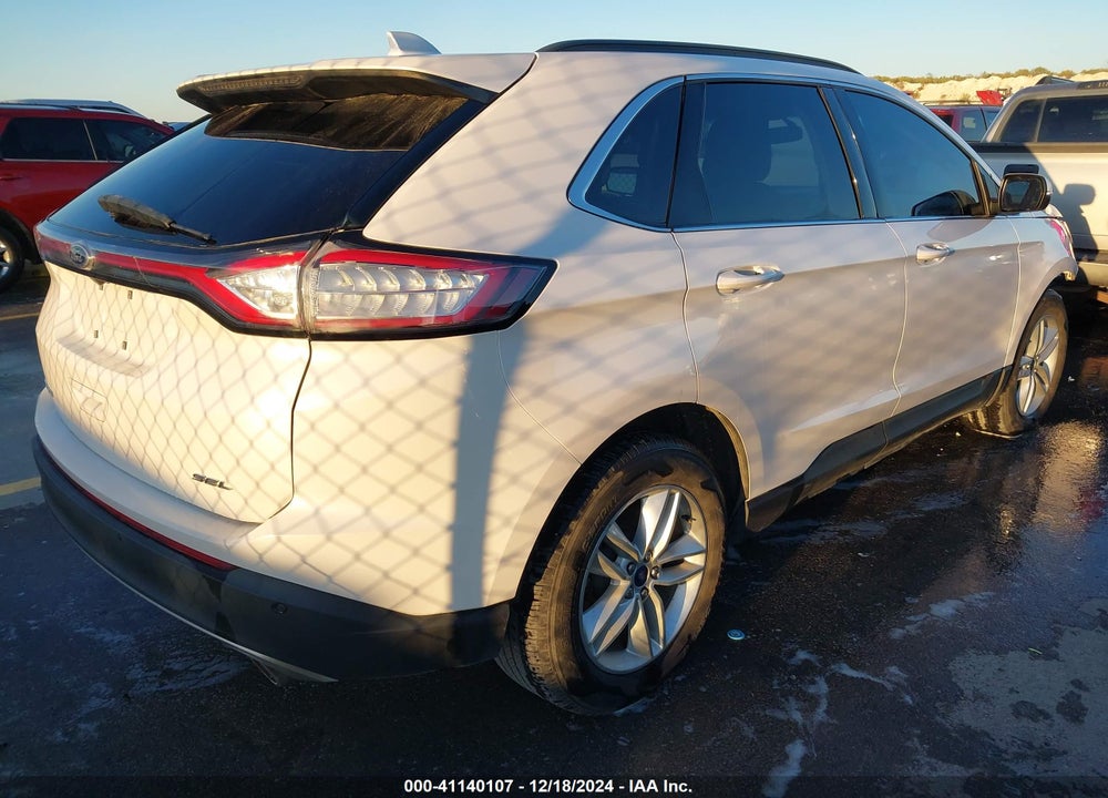 2016 FORD EDGE SEL VIN: 2FMPK3J82GBB78057