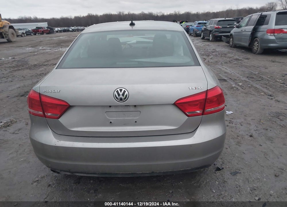 2014 VOLKSWAGEN PASSAT VIN: 1VWBT7A39EC049704