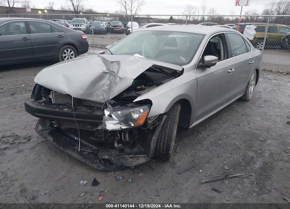 2014 VOLKSWAGEN PASSAT VIN: 1VWBT7A39EC049704