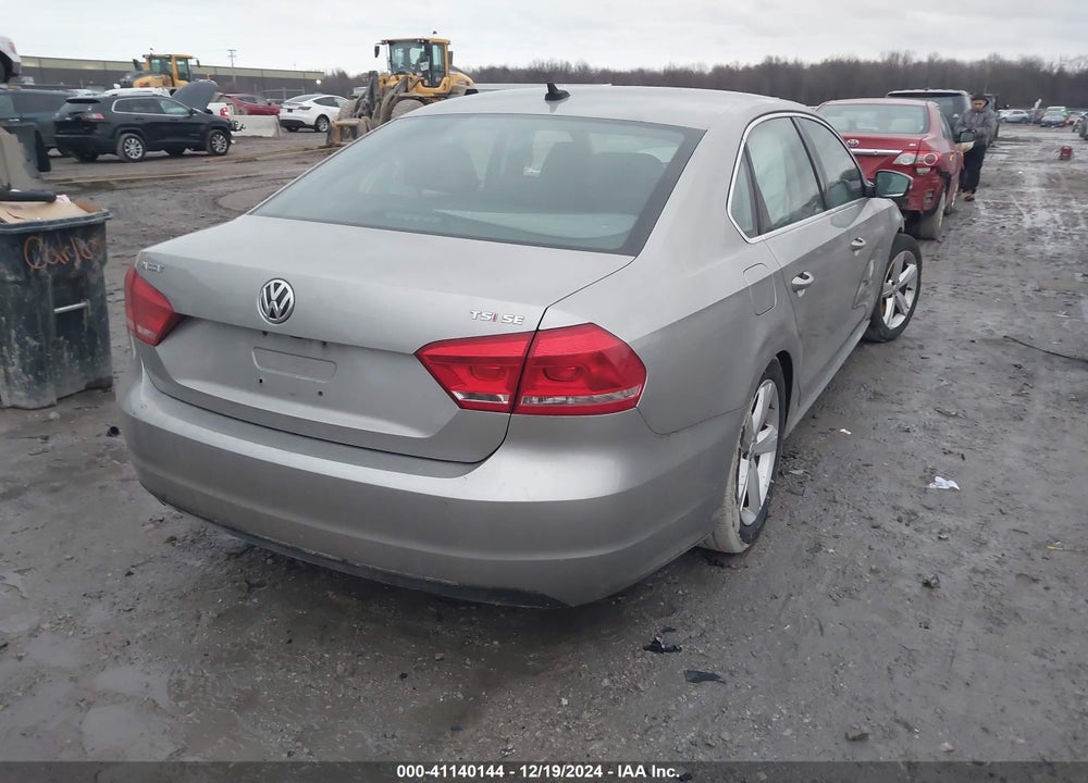 2014 VOLKSWAGEN PASSAT VIN: 1VWBT7A39EC049704