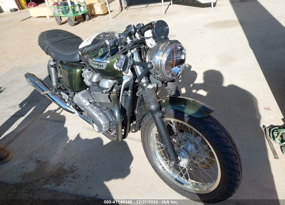 2013 TRIUMPH MOTORCYCLE THRUXTON VIN: SMT920K16DT572073