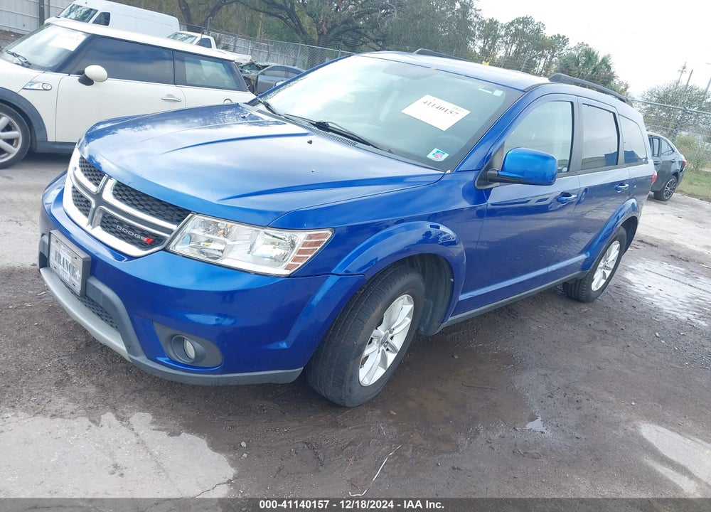 2015 DODGE JOURNEY SXT VIN: 3C4PDCBG8FT744147
