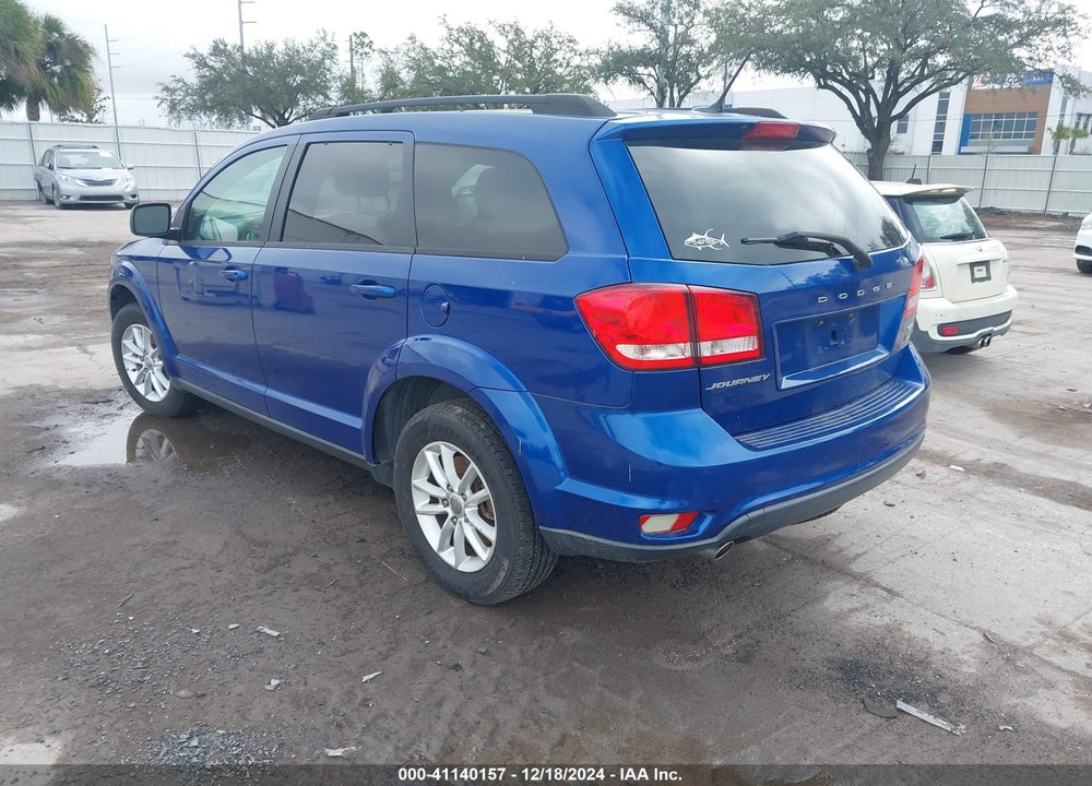 2015 DODGE JOURNEY SXT VIN: 3C4PDCBG8FT744147