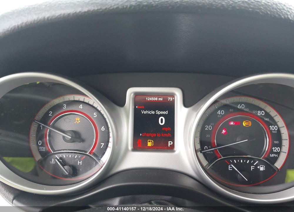 2015 DODGE JOURNEY SXT VIN: 3C4PDCBG8FT744147