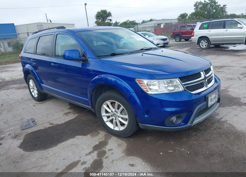 2015 DODGE JOURNEY SXT VIN: 3C4PDCBG8FT744147