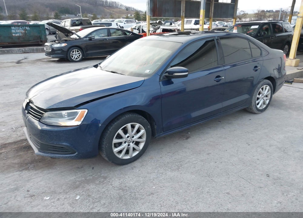 2012 VOLKSWAGEN JETTA 2.5L SE VIN: 3VWDX7AJ7CM468724