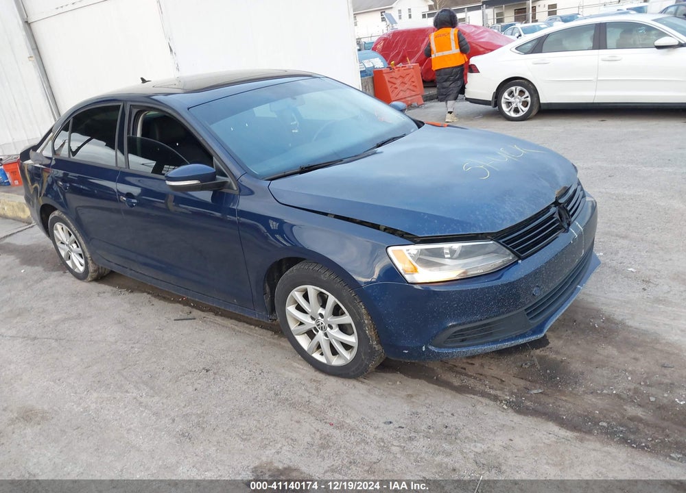 2012 VOLKSWAGEN JETTA 2.5L SE VIN: 3VWDX7AJ7CM468724