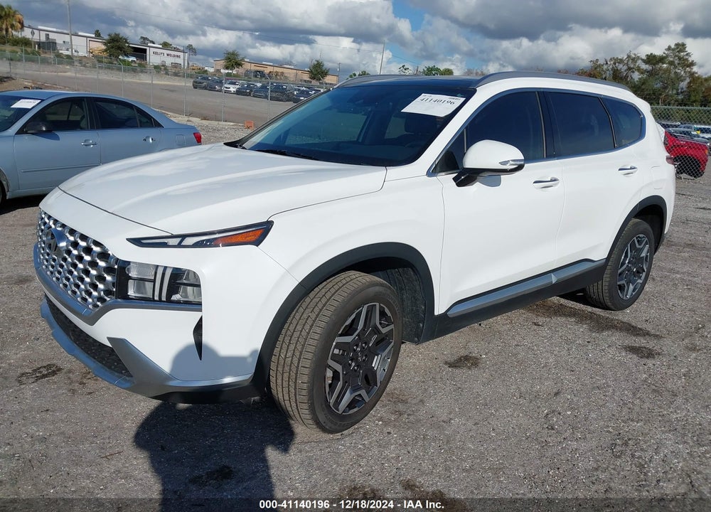 2022 HYUNDAI SANTA FE HYBRID SEL PREMIUM VIN: KM8S3DA12NU058637