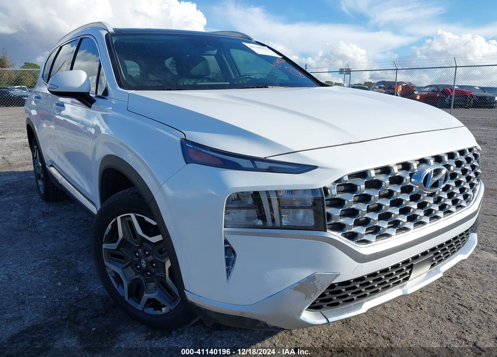 2022 HYUNDAI SANTA FE HYBRID SEL PREMIUM VIN: KM8S3DA12NU058637