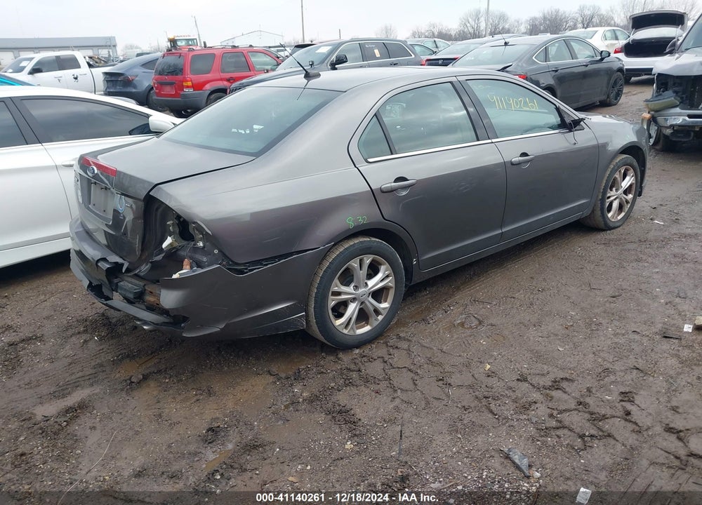2012 FORD FUSION VIN: 3FAHP0HA7CR223450