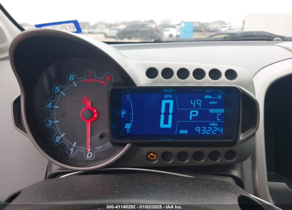 2014 CHEVROLET SONIC VIN: 1G1JC6SB2E4215465