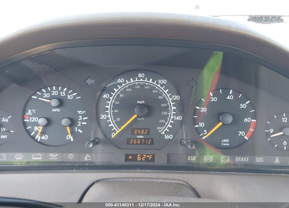 1997 MERCEDES-BENZ SL 500 VIN: WDBFA67F8VF140661