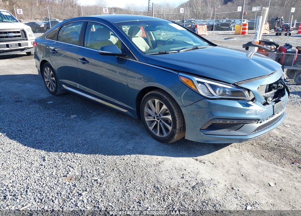 2017 HYUNDAI SONATA SPORT VIN: 5NPE34AF8HH472758