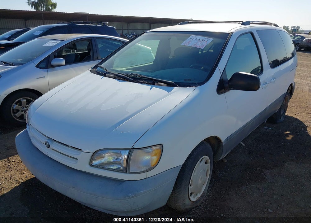 1998 TOYOTA SIENNA LE VIN: 4T3ZF13C2WU011474