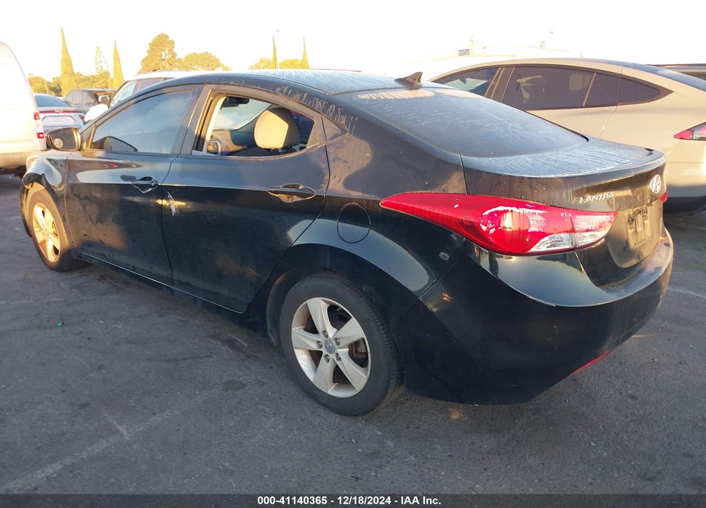 2012 HYUNDAI ELANTRA GLS VIN: 5NPDH4AE7CH069772