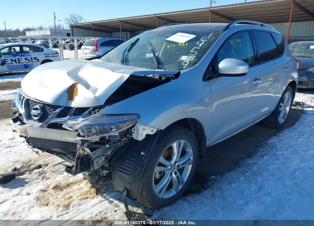 2011 NISSAN MURANO LE VIN: JN8AZ1MW3BW164569