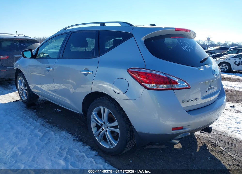 2011 NISSAN MURANO LE VIN: JN8AZ1MW3BW164569