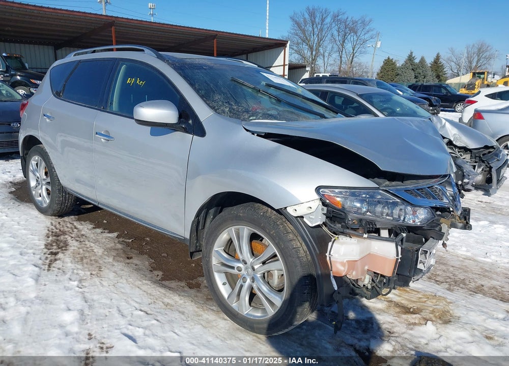 2011 NISSAN MURANO LE VIN: JN8AZ1MW3BW164569