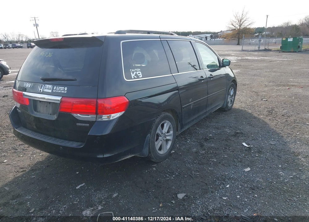 2010 HONDA ODYSSEY TOURING VIN: 5FNRL3H91AB107340