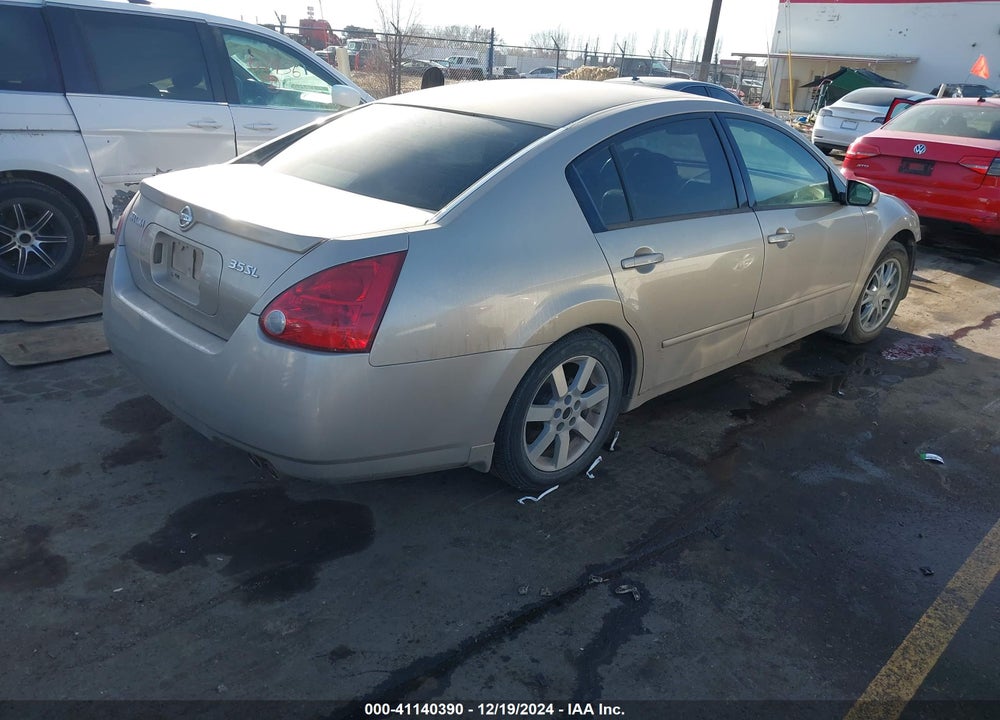 2006 NISSAN MAXIMA 3.5 SL VIN: 1N4BA41E46C843462