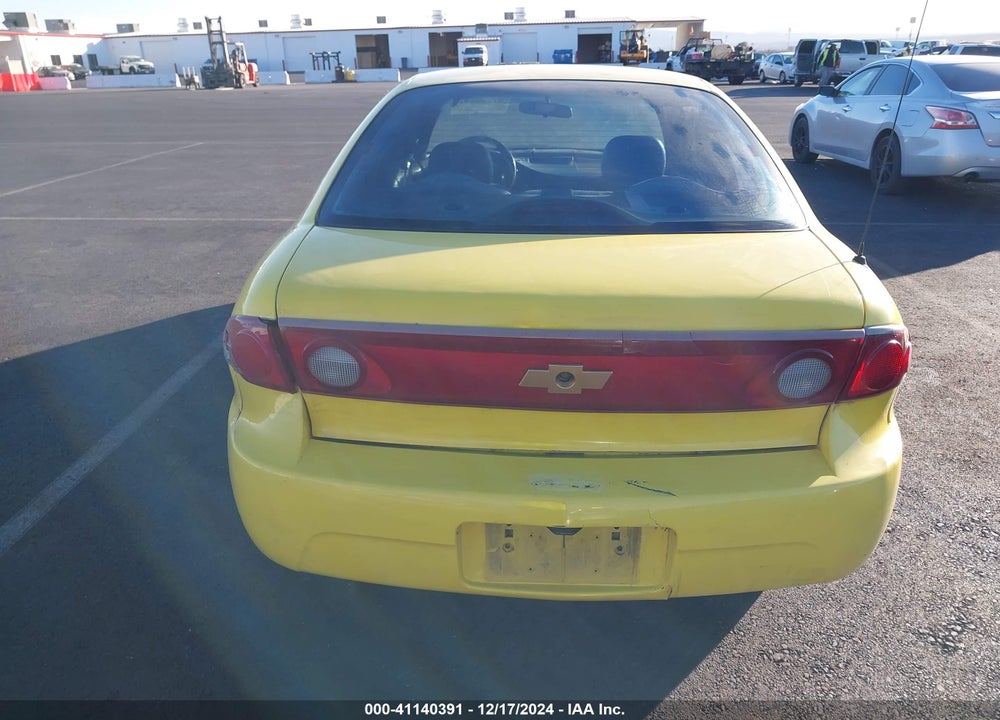 2004 CHEVROLET CAVALIER VIN: 1G1JC52F047281197
