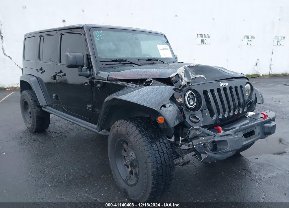 2015 JEEP WRANGLER UNLIMITED RUBICON HARD ROCK VIN: 1C4BJWFG1FL526108
