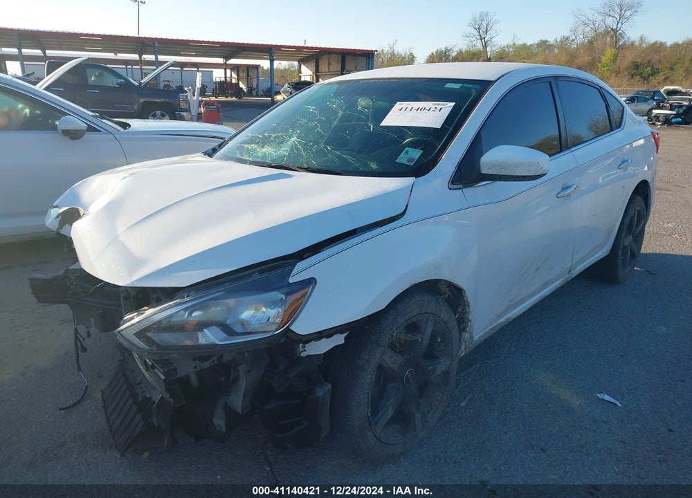 2017 NISSAN SENTRA SV VIN: 3N1AB7AP8HL642860