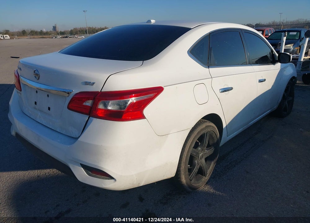 2017 NISSAN SENTRA SV VIN: 3N1AB7AP8HL642860