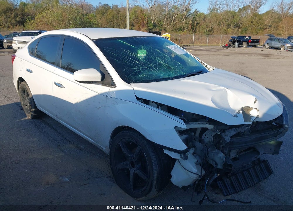 2017 NISSAN SENTRA SV VIN: 3N1AB7AP8HL642860