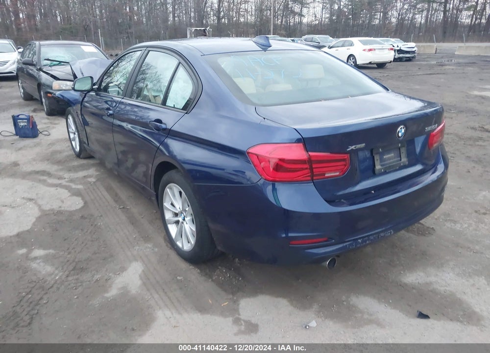 2018 BMW 320I XDRIVE VIN: WBA8E5G58JNV02954