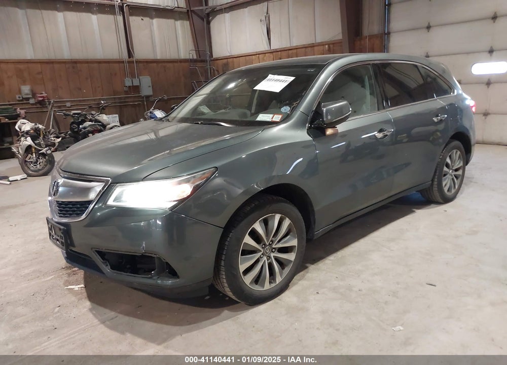 2015 ACURA MDX TECHNOLOGY PACKAGE VIN: 5FRYD4H49FB016213