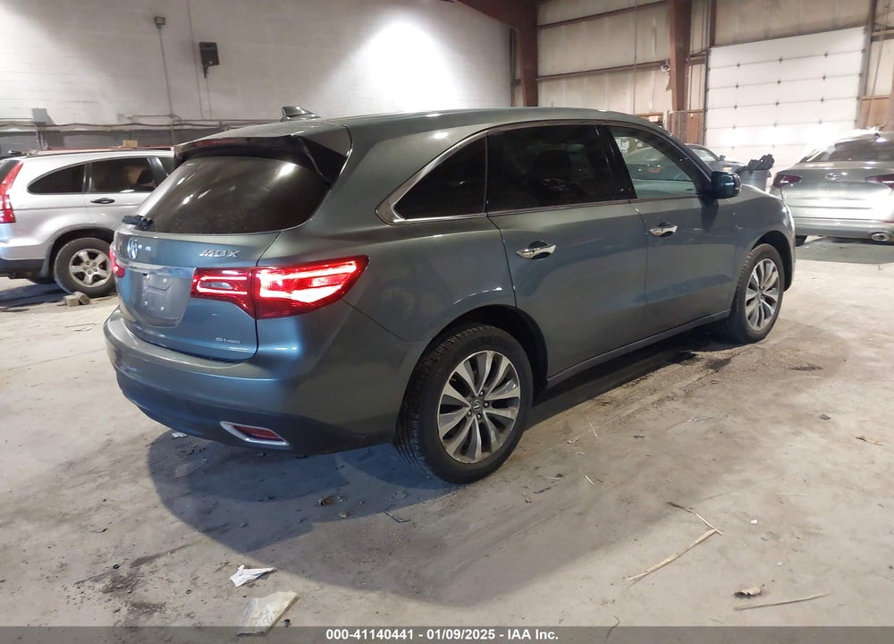 2015 ACURA MDX TECHNOLOGY PACKAGE VIN: 5FRYD4H49FB016213