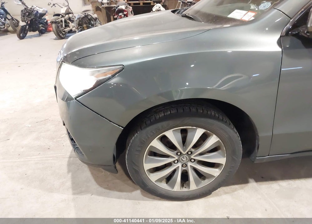 2015 ACURA MDX TECHNOLOGY PACKAGE VIN: 5FRYD4H49FB016213