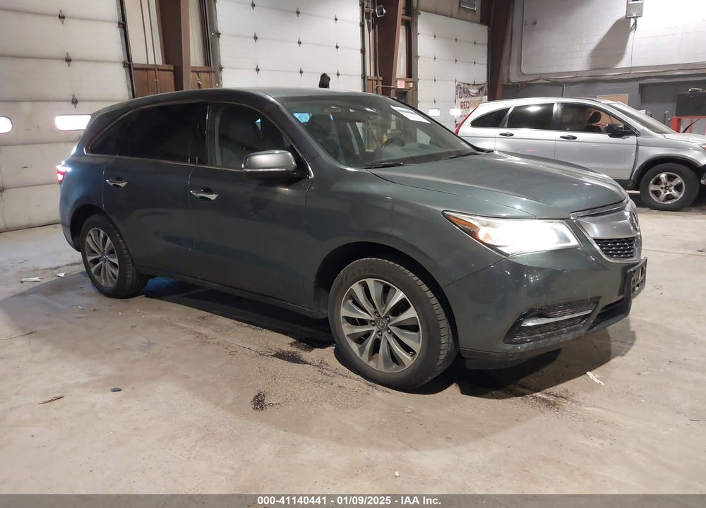 2015 ACURA MDX TECHNOLOGY PACKAGE VIN: 5FRYD4H49FB016213