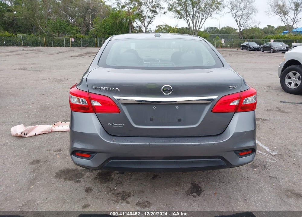 2018 NISSAN SENTRA SV VIN: 3N1AB7AP1JL627509